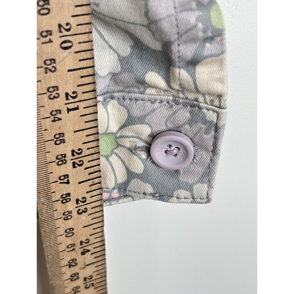 LEE x Free People Floral Union Alls Coveralls Jumpsuit L Workwear Boho Utility - Picture 12 of 14